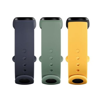 Mi Smart Band 5 Strap (3-pack) (Blue, Yellow, Green)